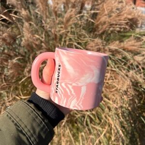Starbucks Pink Marble Mug